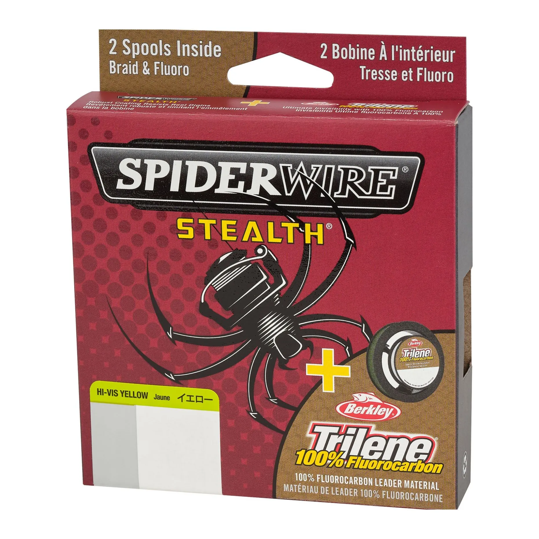 SpiderWire Stealth® Trilene® 100% Fluorocarbon Dual