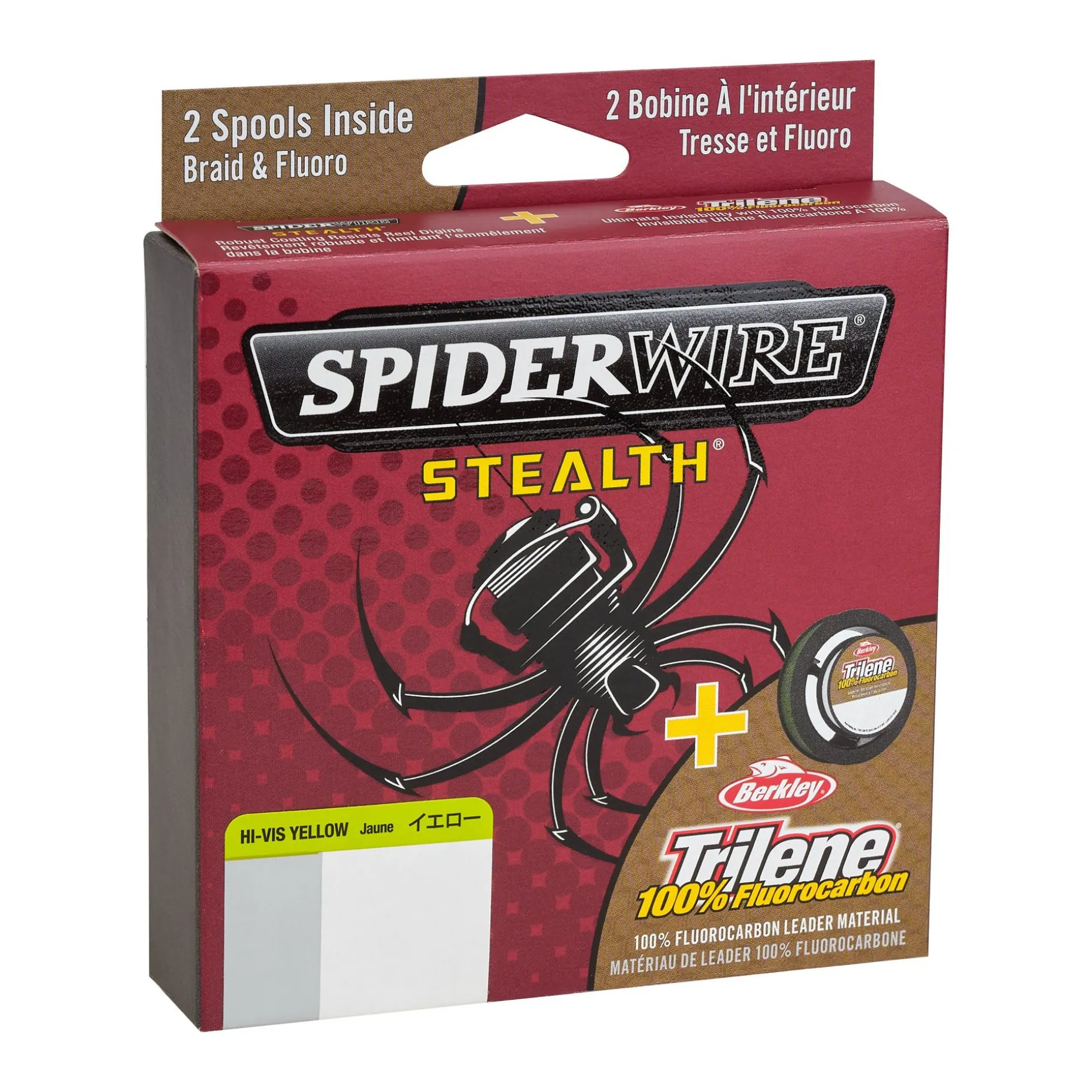 SpiderWire Stealth® Trilene® 100% Fluorocarbon Dual