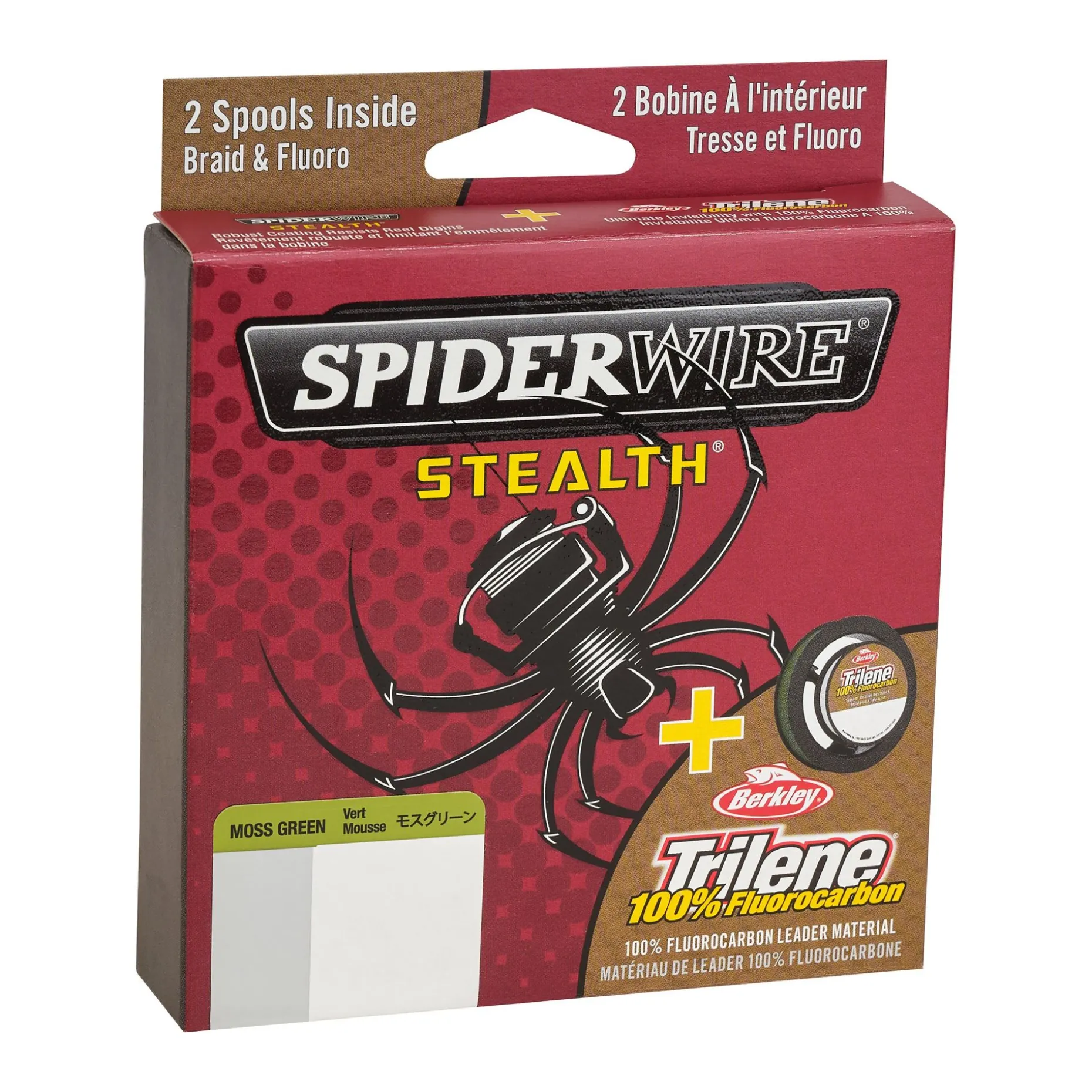 SpiderWire Stealth® Trilene® 100% Fluorocarbon Dual