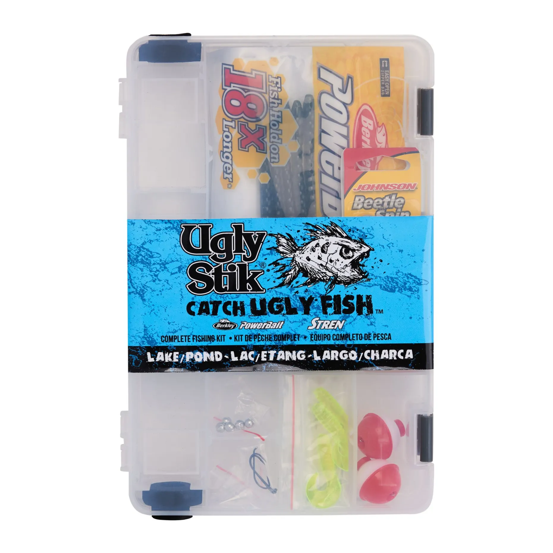 Ugly Stik Catch Ugly Fish Lake Pond Spinning Combo