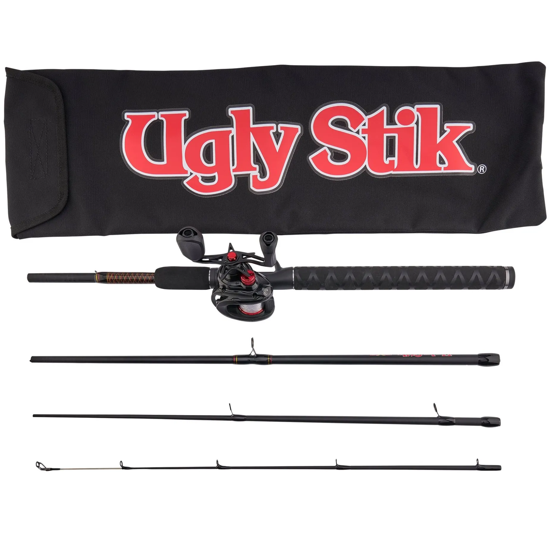 Ugly Stik GX2™ Travel Baitcast Kit