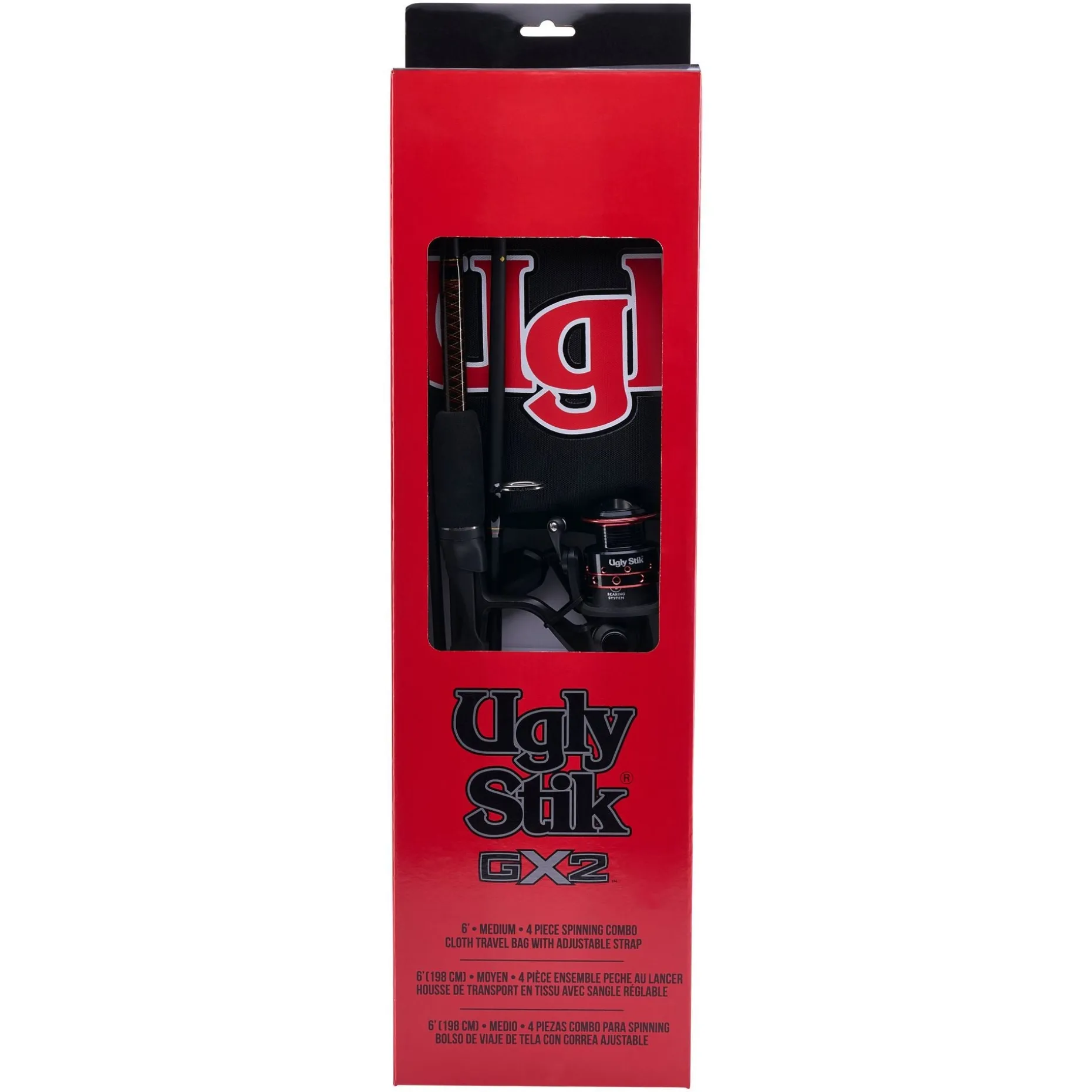 Ugly Stik GX2™ Travel Spinning Kit